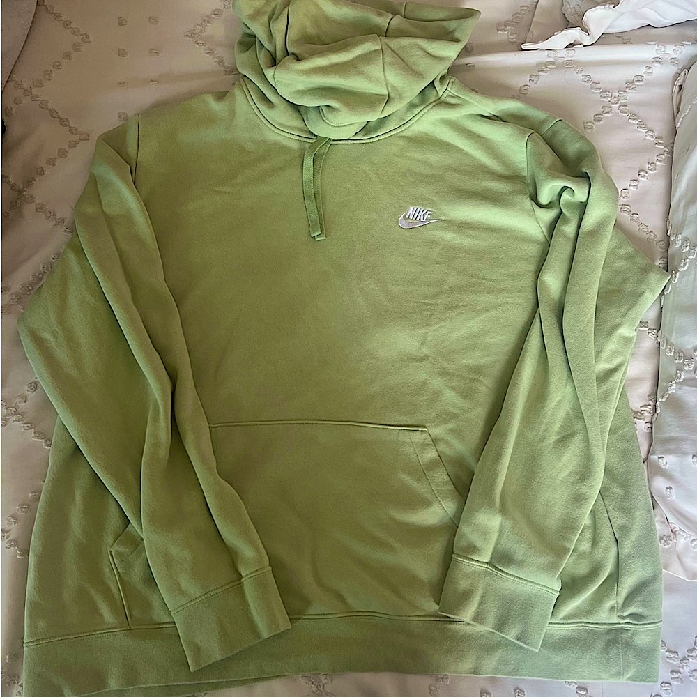 Nike Green Sweatshirt Relaxed Fit Lightweight